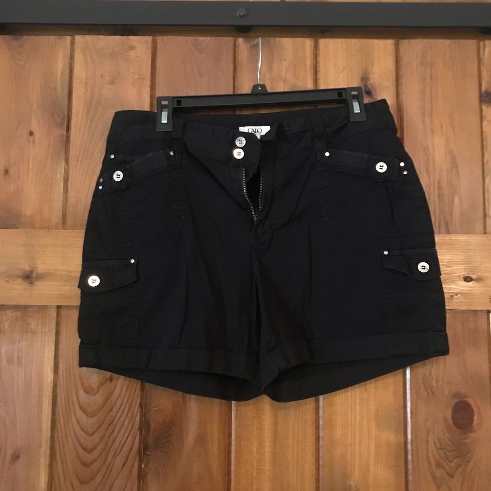 Womens black shorts  